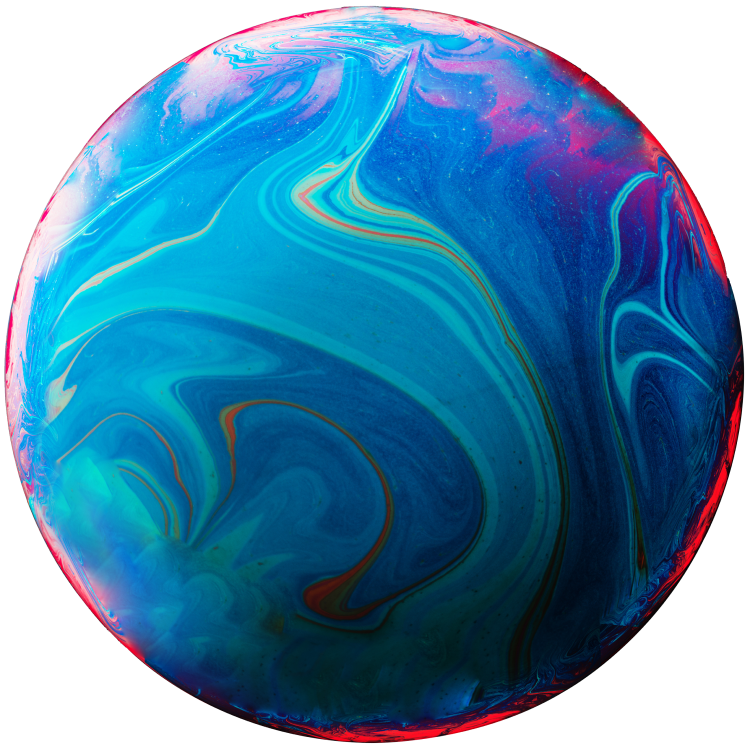 Blue NFT Planet